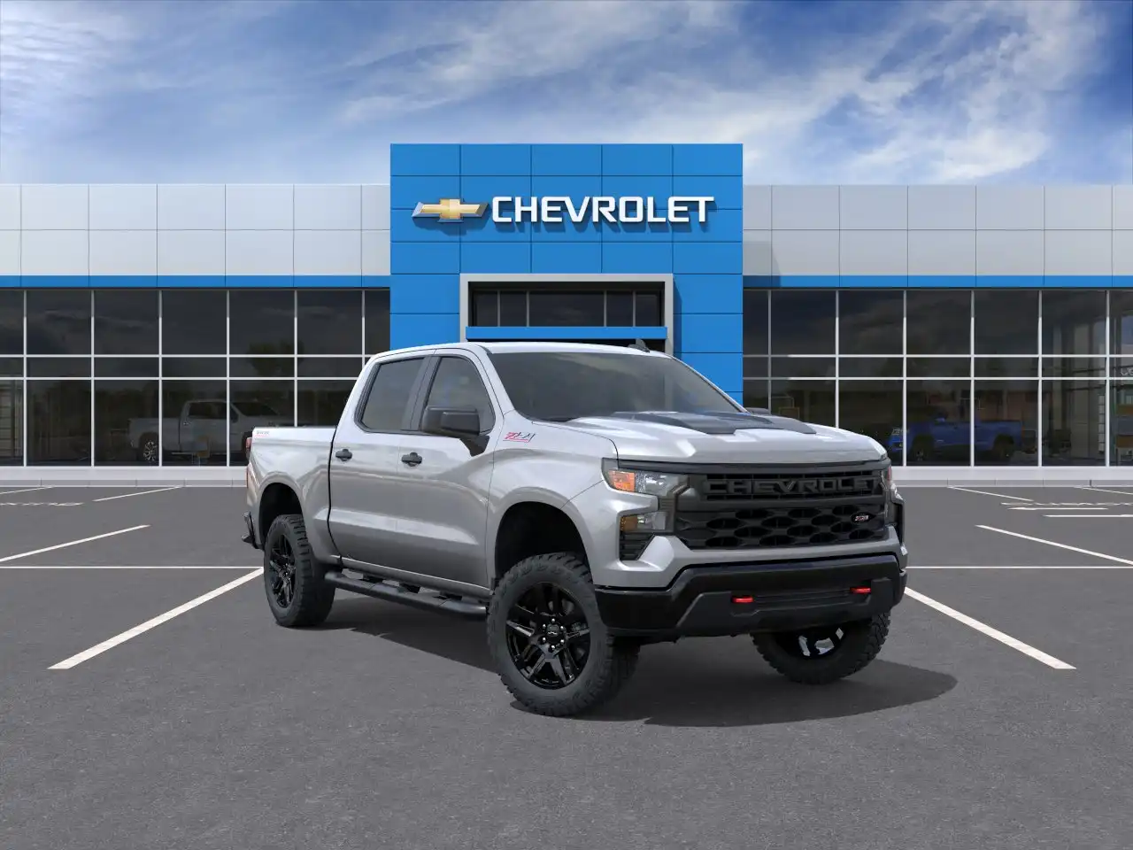 2026 Chevrolet Silverado 1500 Custom Trail Boss 4X4 Crew Cab Short Box's photo