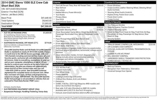 2014 GMC Sierra 4WD Crew Cab SLE LWB's photo