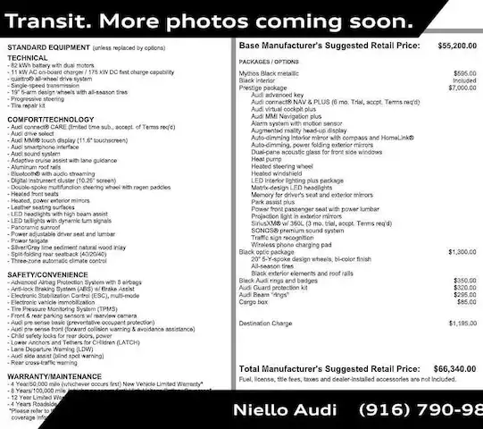 2024 Audi Q4 e-tron 55 Prestige quattro's photo