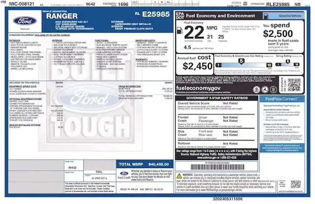 2024 Ford Ranger XLT SuperCrew 5' Box's photo
