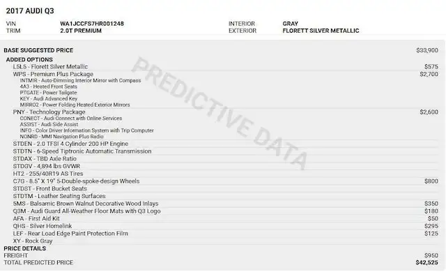 2017 Audi Q3 2.0T Premium Plus Tiptronic quattro's photo