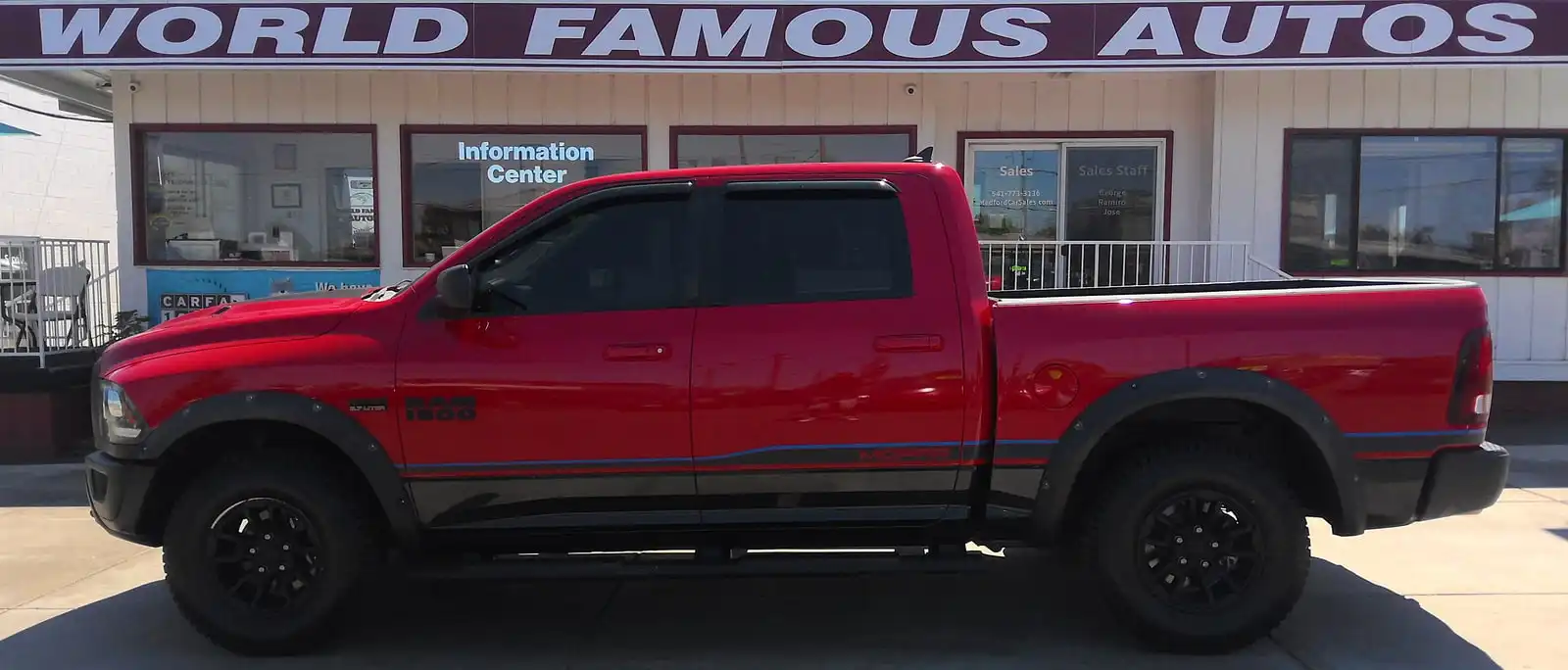 2016 RAM 1500 Rebel 4WD Crew Cab 5'7's photo