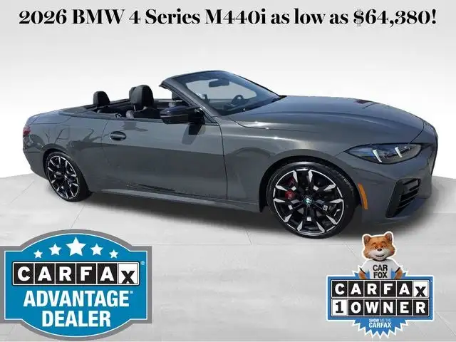 2026 BMW 4 Series M440i Convertible's photo