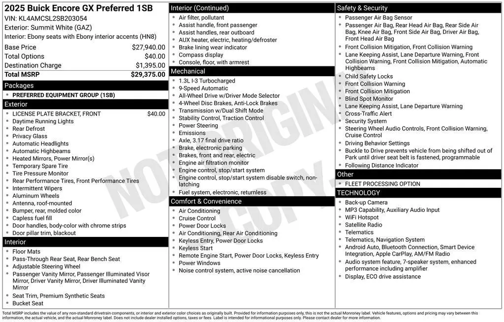 2025 Buick Encore GX Preferred AWD photo 3