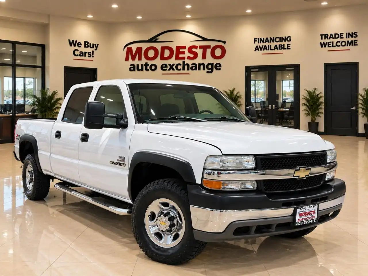2002 Chevrolet Silverado HD LS 4WD Crew Cab SWB's photo