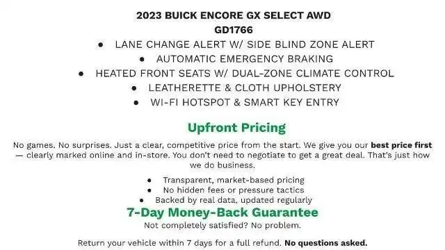2023 Buick Encore GX Select AWD's photo