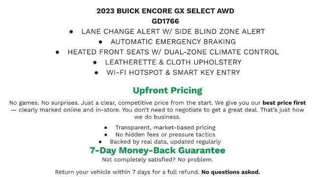 2023 Buick Encore GX Select AWD's photo