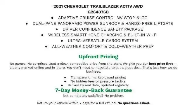 2021 Chevrolet Trailblazer ACTIV AWD's photo
