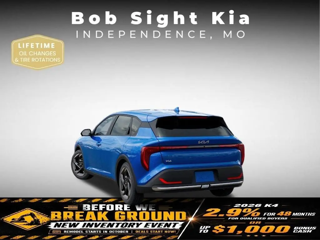 2026 Kia K4 EX Auto Hatchback photo 4