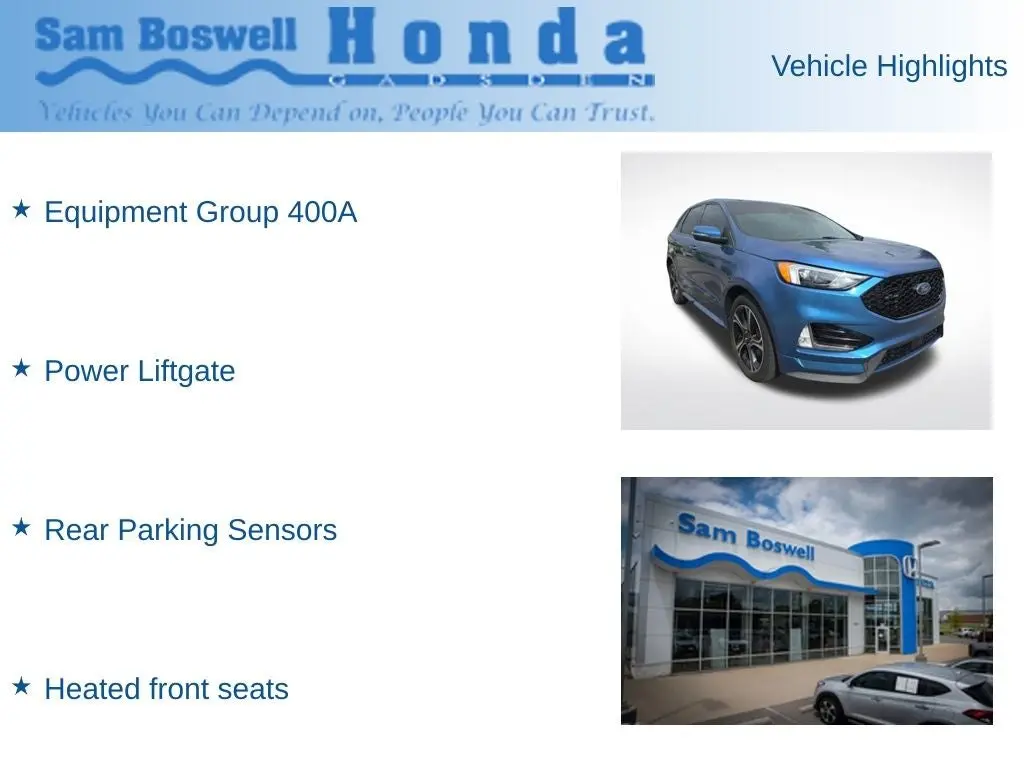 2019 Ford Edge ST AWD photo 5