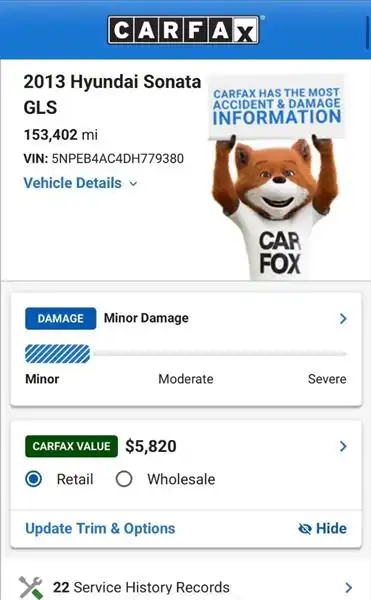 2013 Hyundai Sonata I4 GLS A T's photo