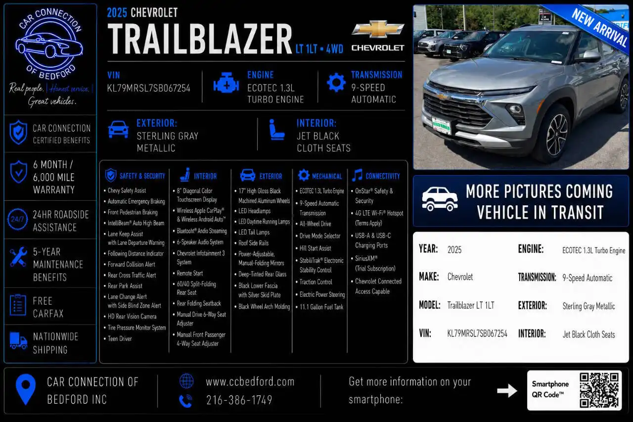 2025 Chevrolet Trailblazer LT AWD's photo