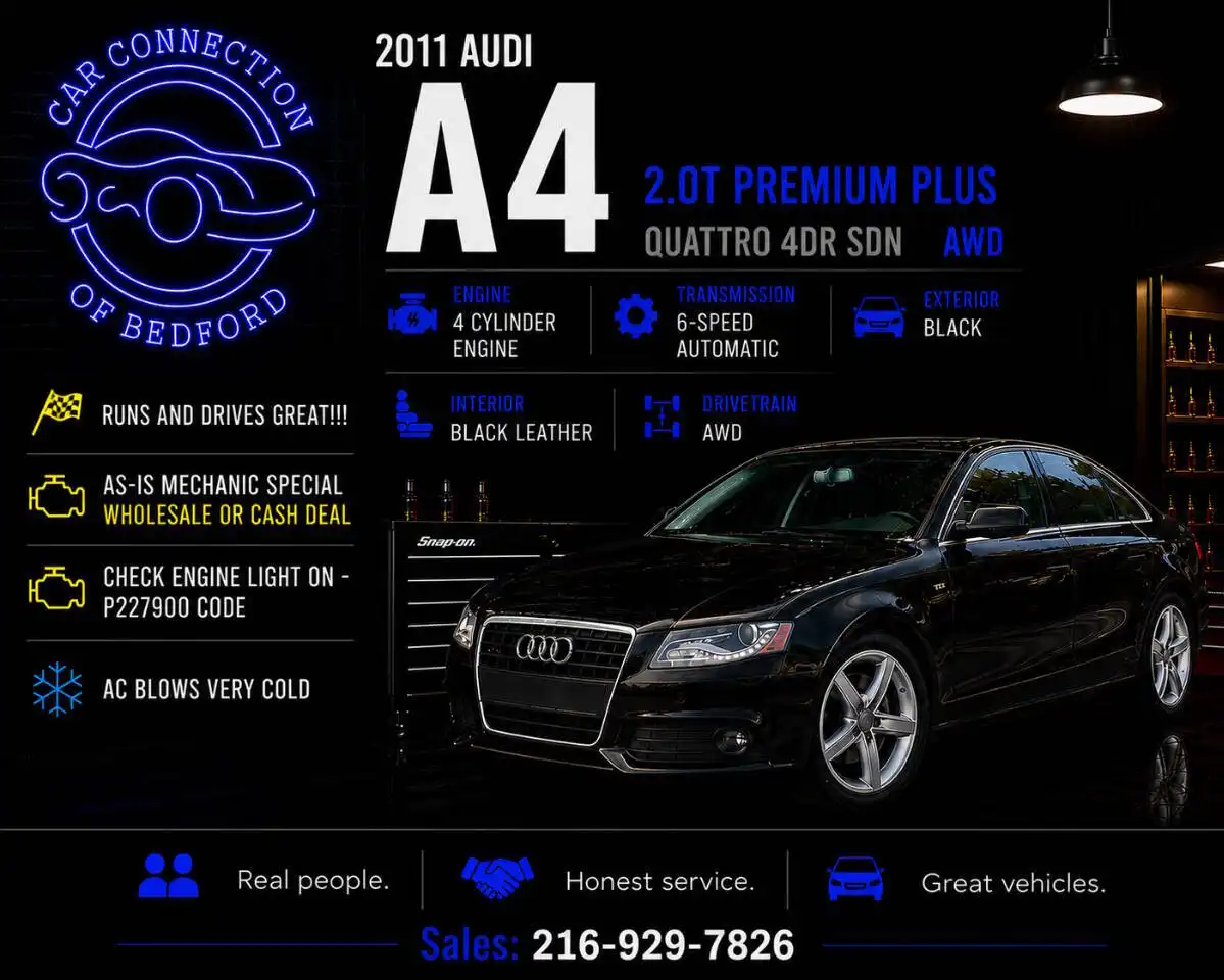 2011 Audi A4 2.0T quattro Tiptronic Premium's photo