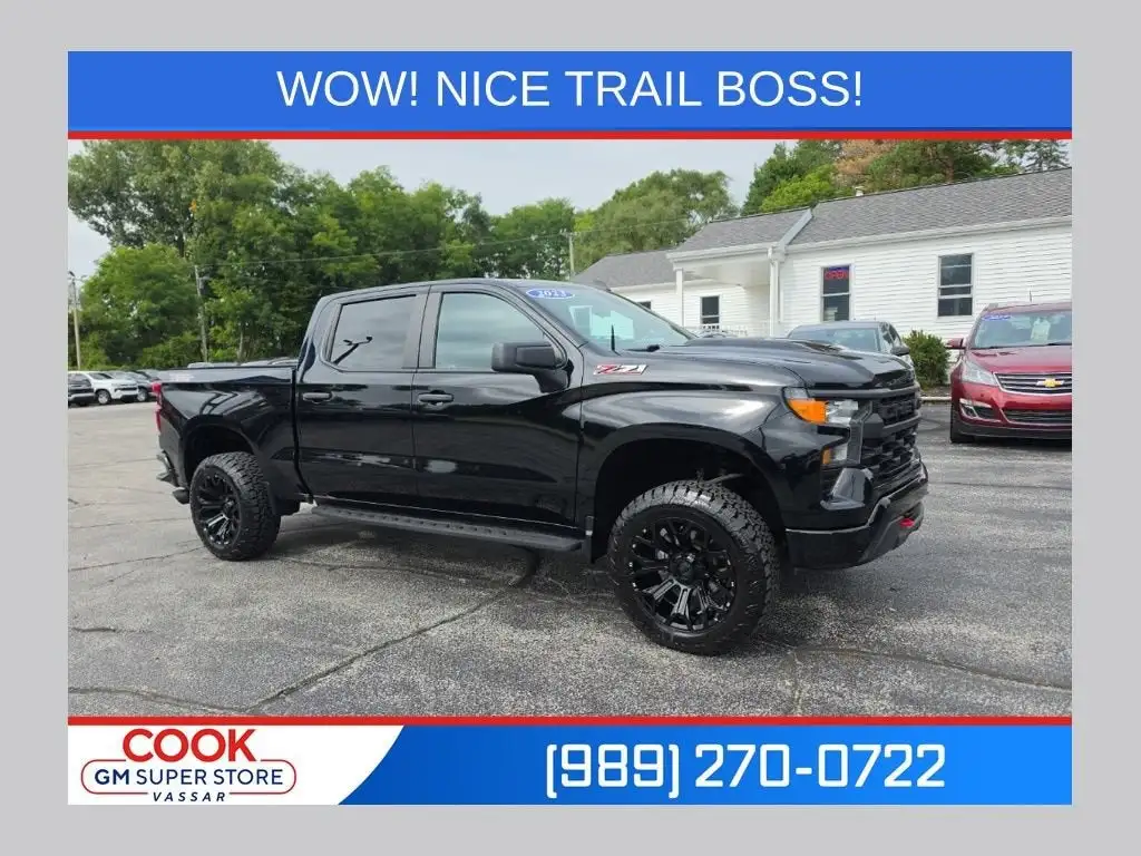 2023 Chevrolet Silverado 1500 Custom Trail Boss 4WD Crew Cab Short Box's photo
