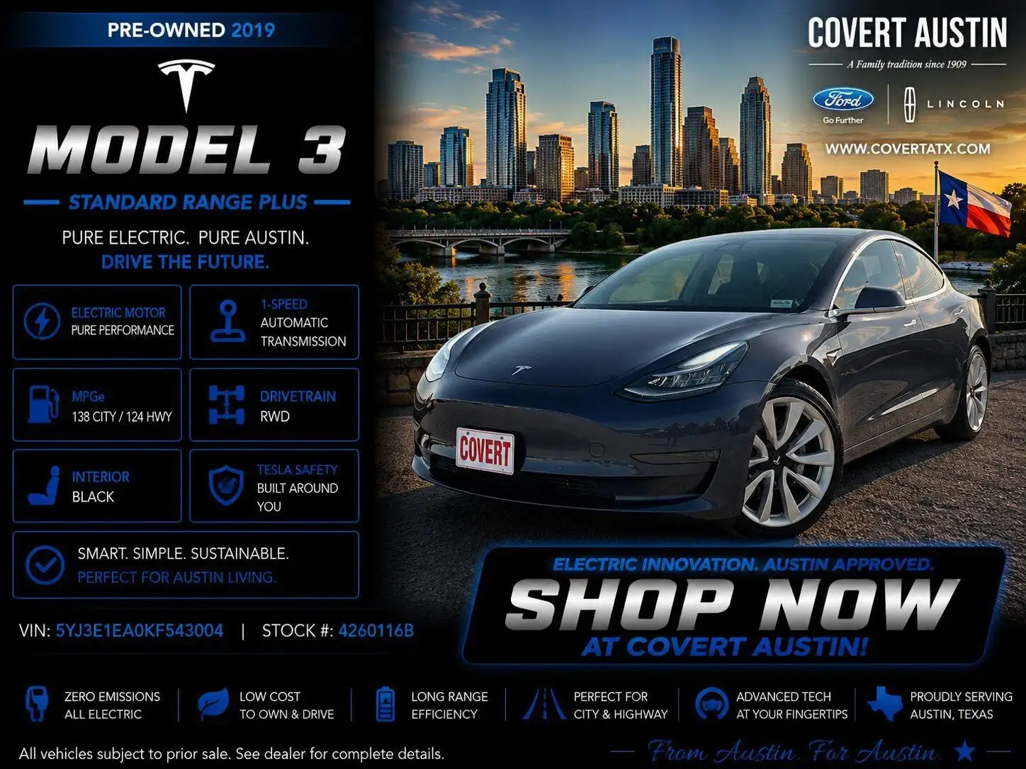 2019 Tesla Model 3 Standard Range Plus's photo