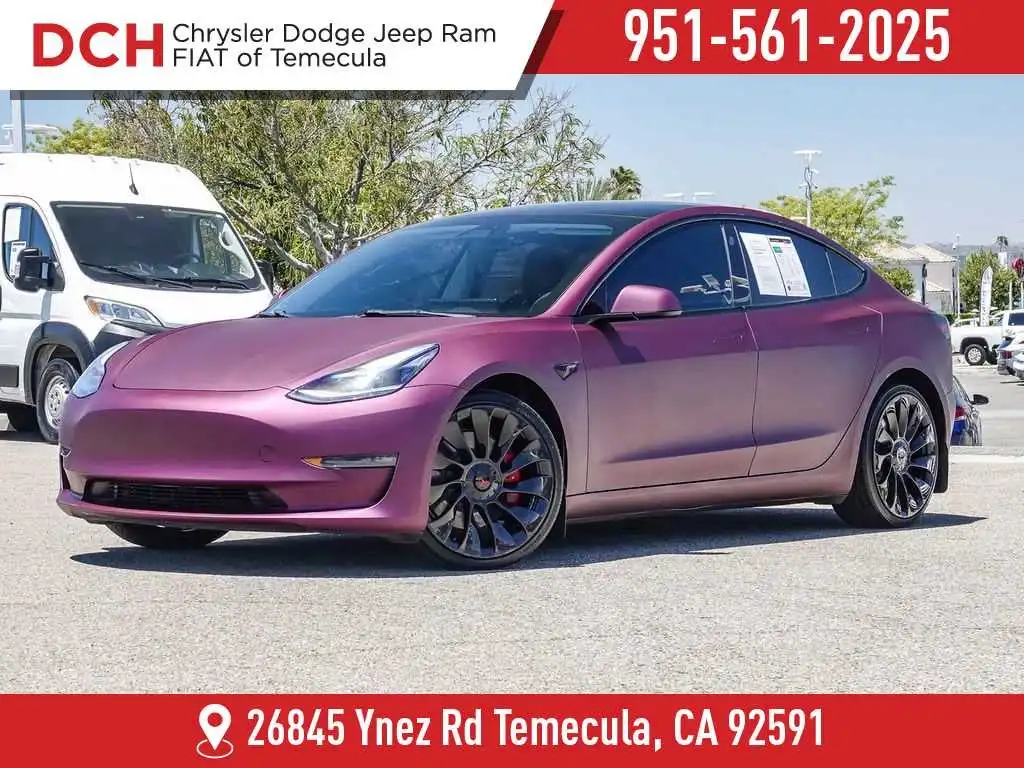 2021 Tesla Model 3 Performance Dual Motor All-Wheel Drive's photo