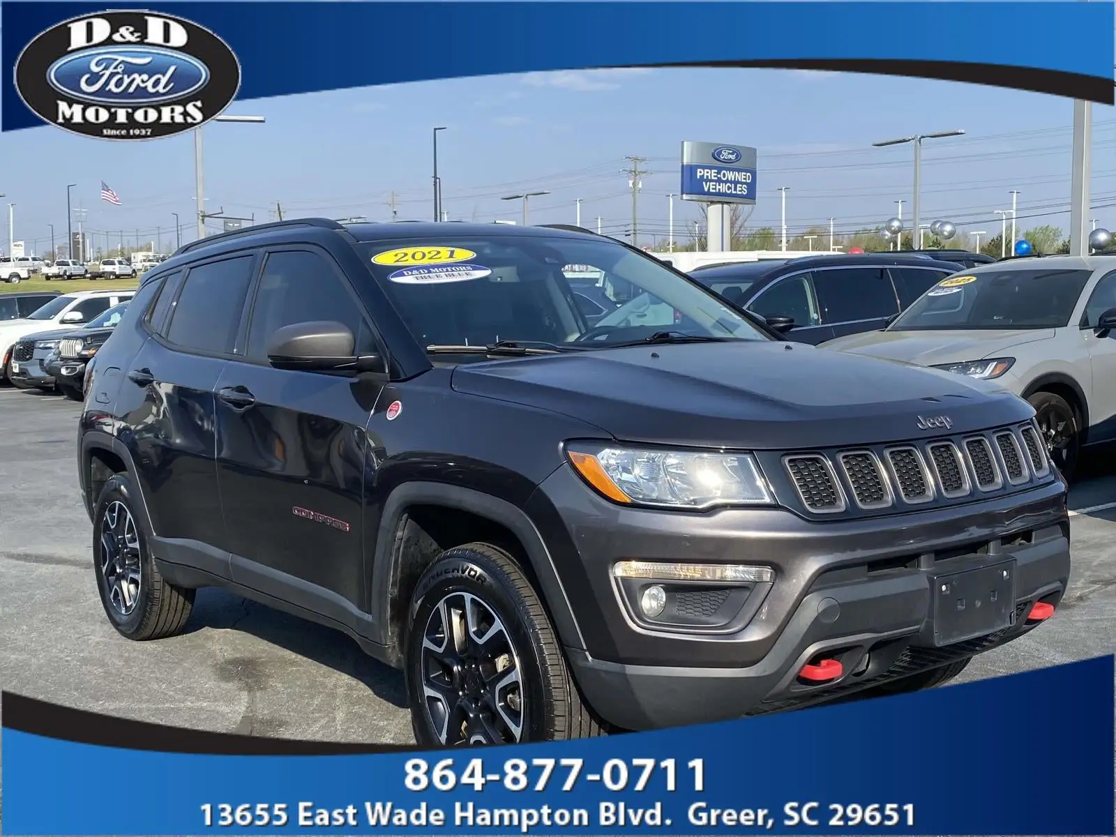 2021 Jeep Compass Trailhawk 4X4 photo 1