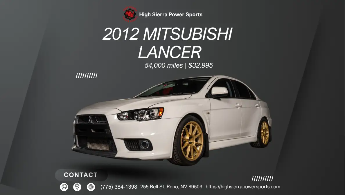 2012 Mitsubishi Lancer Evolution MR photo 1