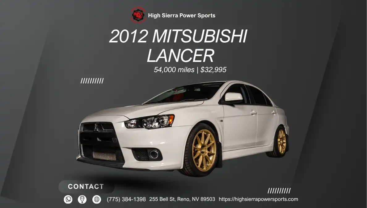 2012 Mitsubishi Lancer Evolution MR's photo