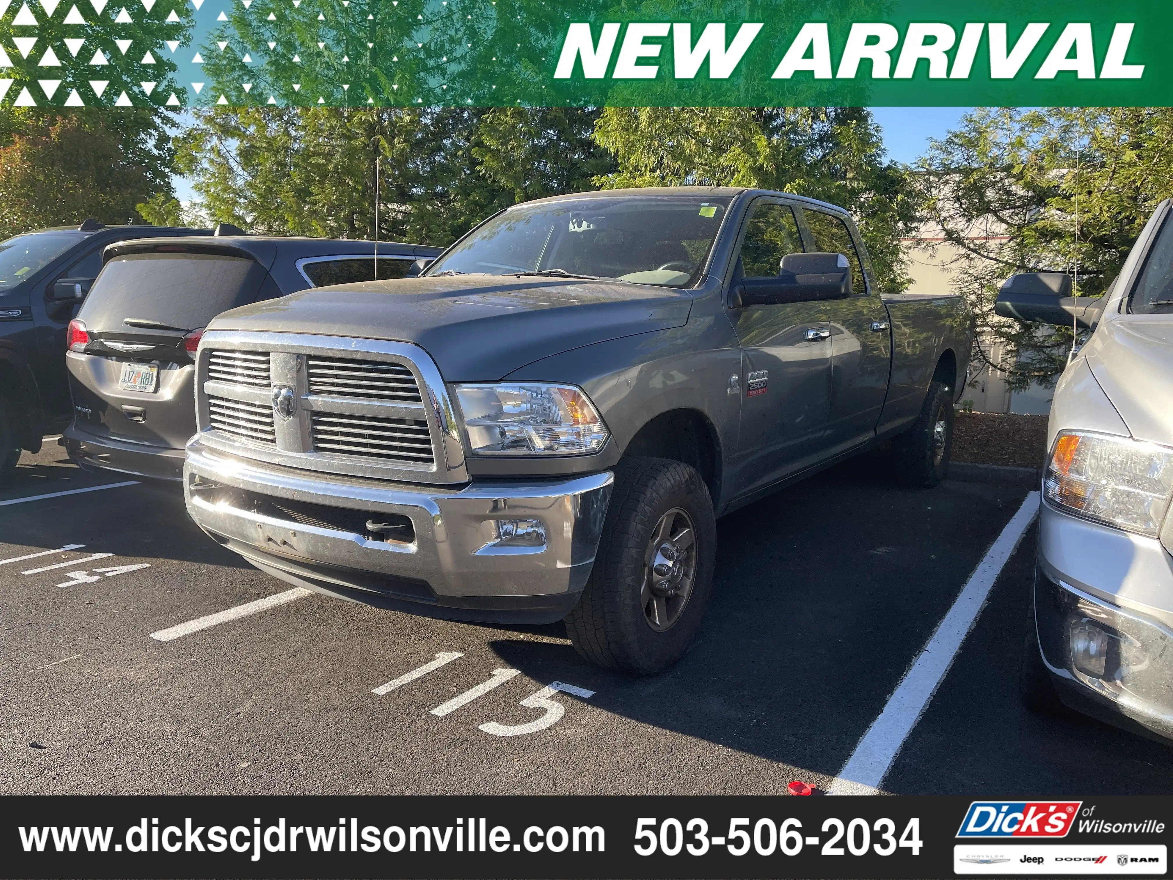 2011 RAM 2500 SLT 4X4 Crew Cab SWB's photo