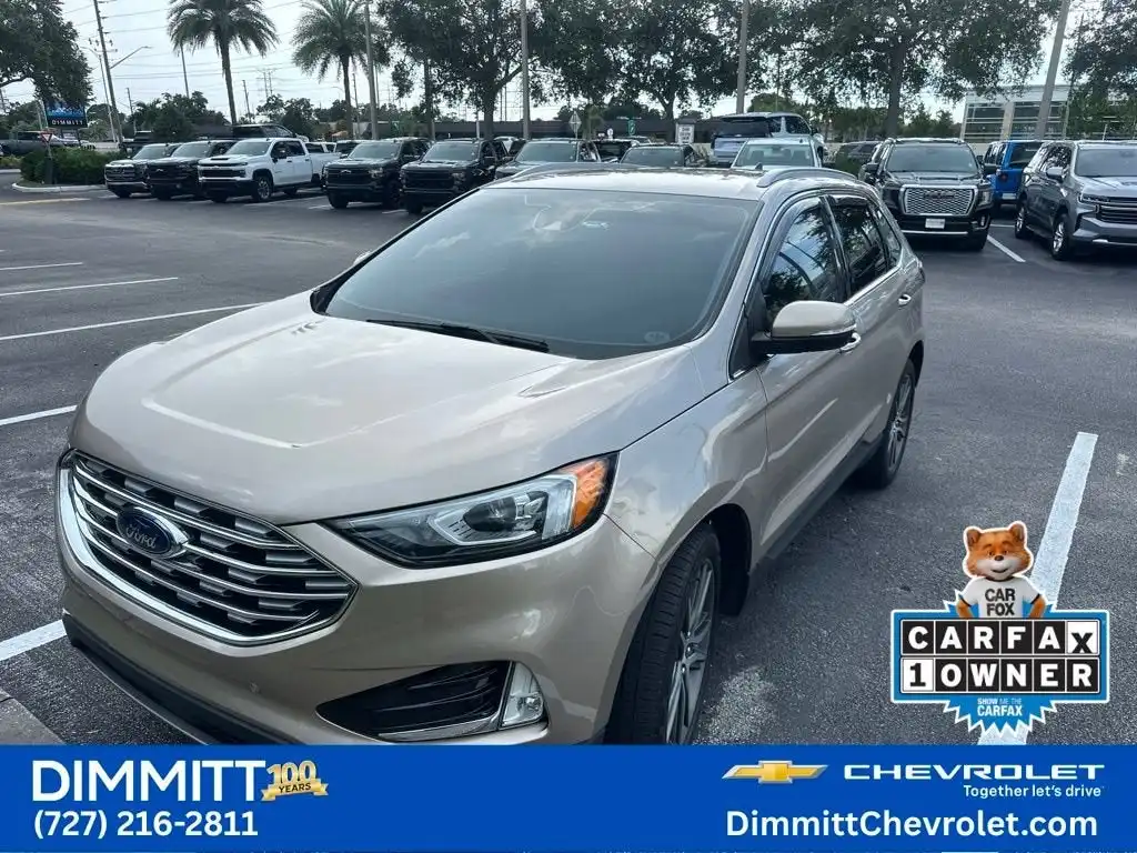 2020 Ford Edge Titanium's photo