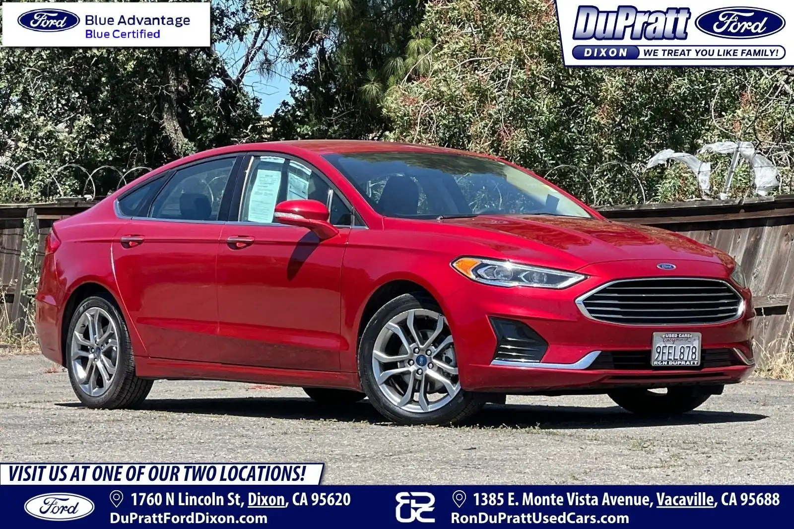 2020 Ford Fusion SEL FWD's photo