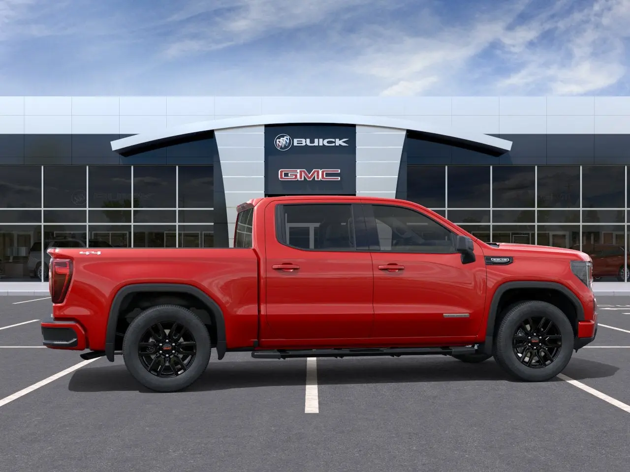 2026 GMC Sierra 4WD Crew Cab Standard Box Elevation photo 5