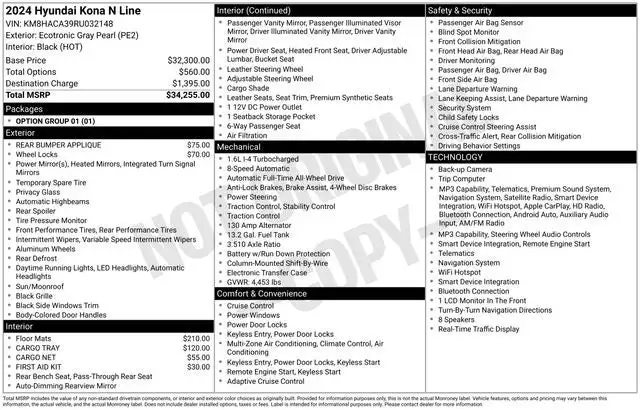 2024 Hyundai Kona N Line AWD Auto's photo