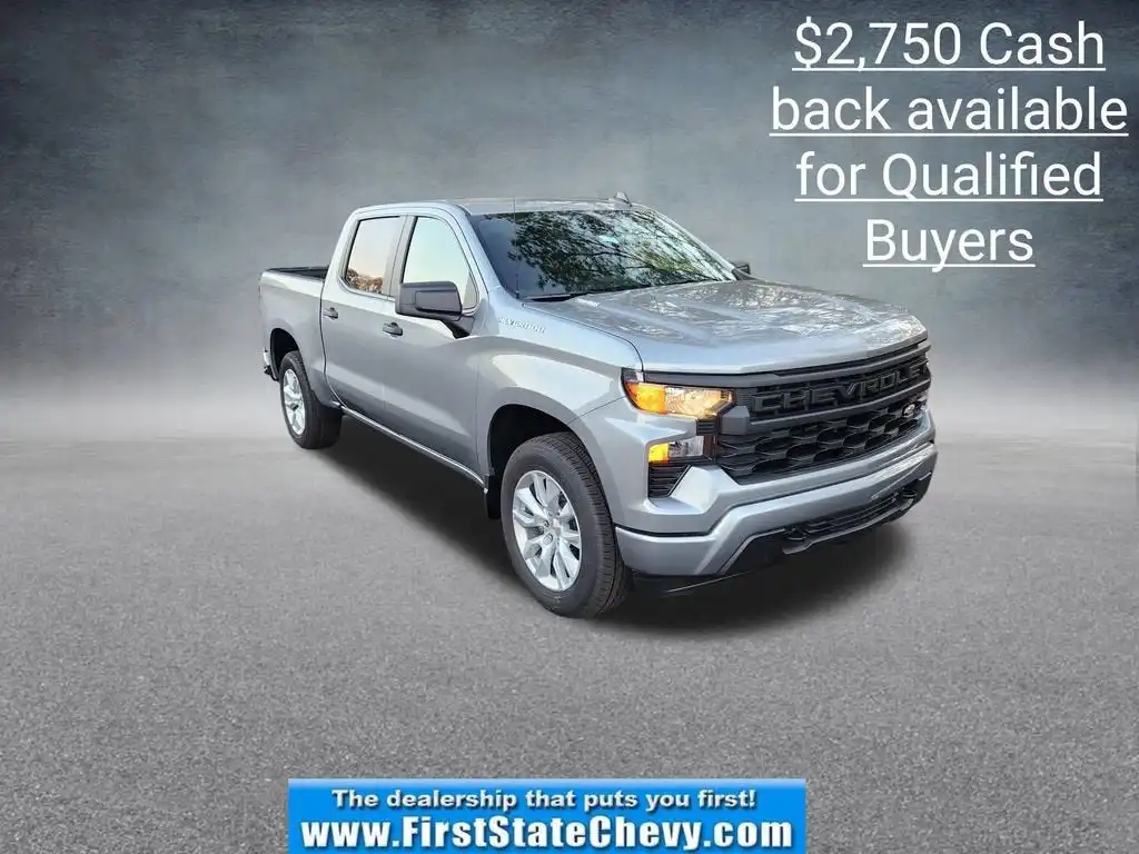 2026 Chevrolet Silverado 1500 Custom Crew Cab Short Box's photo