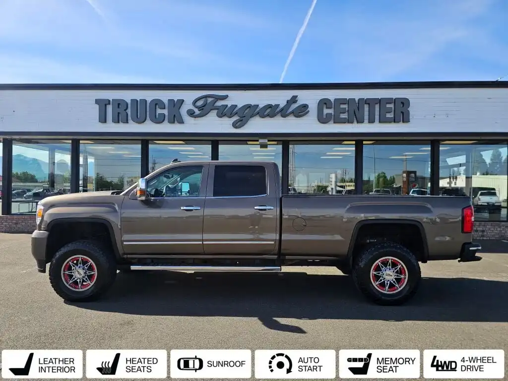 2015 GMC Sierra 4WD Crew Cab 6.5ft SLT SRW's photo