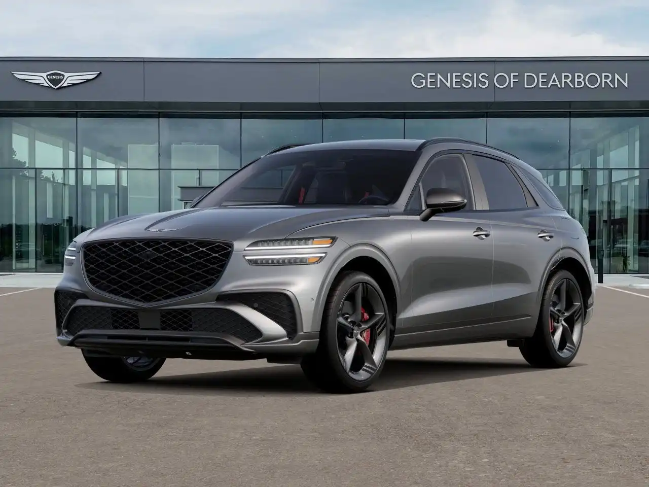 2027 Genesis GV70 3.5T Prestige Graphite AWD's photo