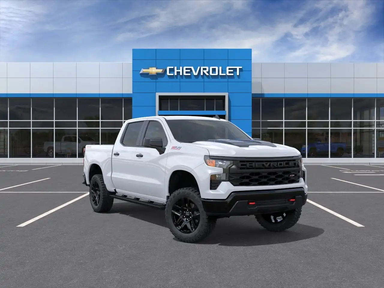 2026 Chevrolet Silverado 1500 Custom Trail Boss 4WD Crew Cab Short Box's photo