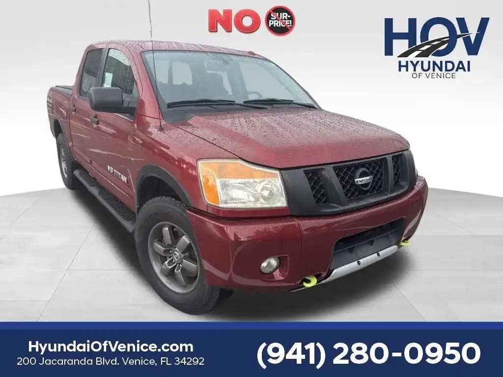 2013 Nissan Titan PRO-4X 4X4 Crew Cab SWB's photo