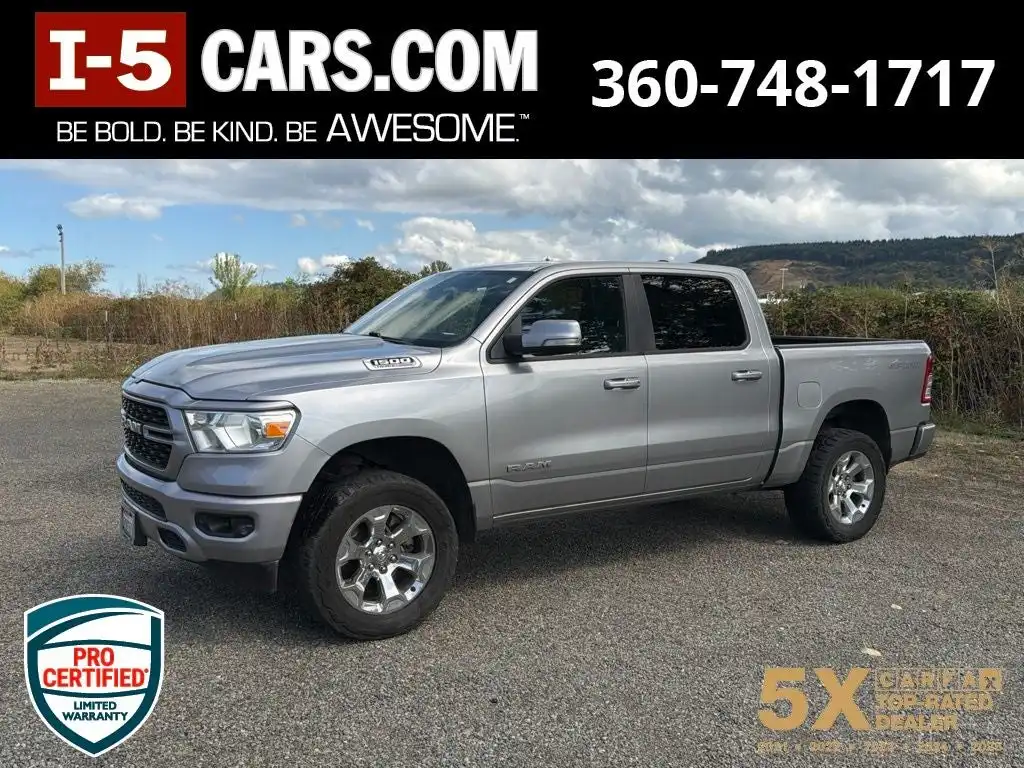 2022 RAM 1500 Big Horn/Lone Star 4WD Crew Cab 5'7's photo