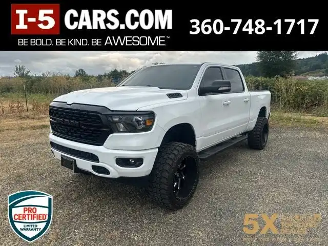 2022 RAM 1500 Big Horn/Lone Star 4x4 Crew Cab 6'4's photo