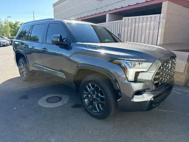 2026 Toyota Sequoia Platinum 4WD i-FORCE MAX Hybrid's photo
