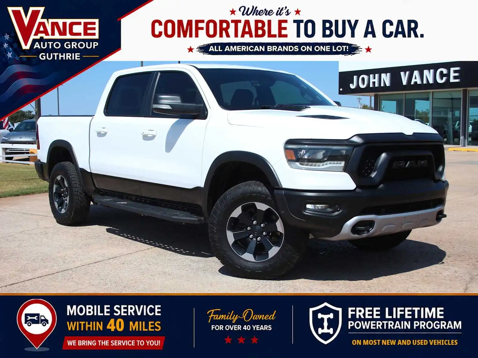 2019 RAM 1500 Rebel 4WD Crew Cab 5'7's photo