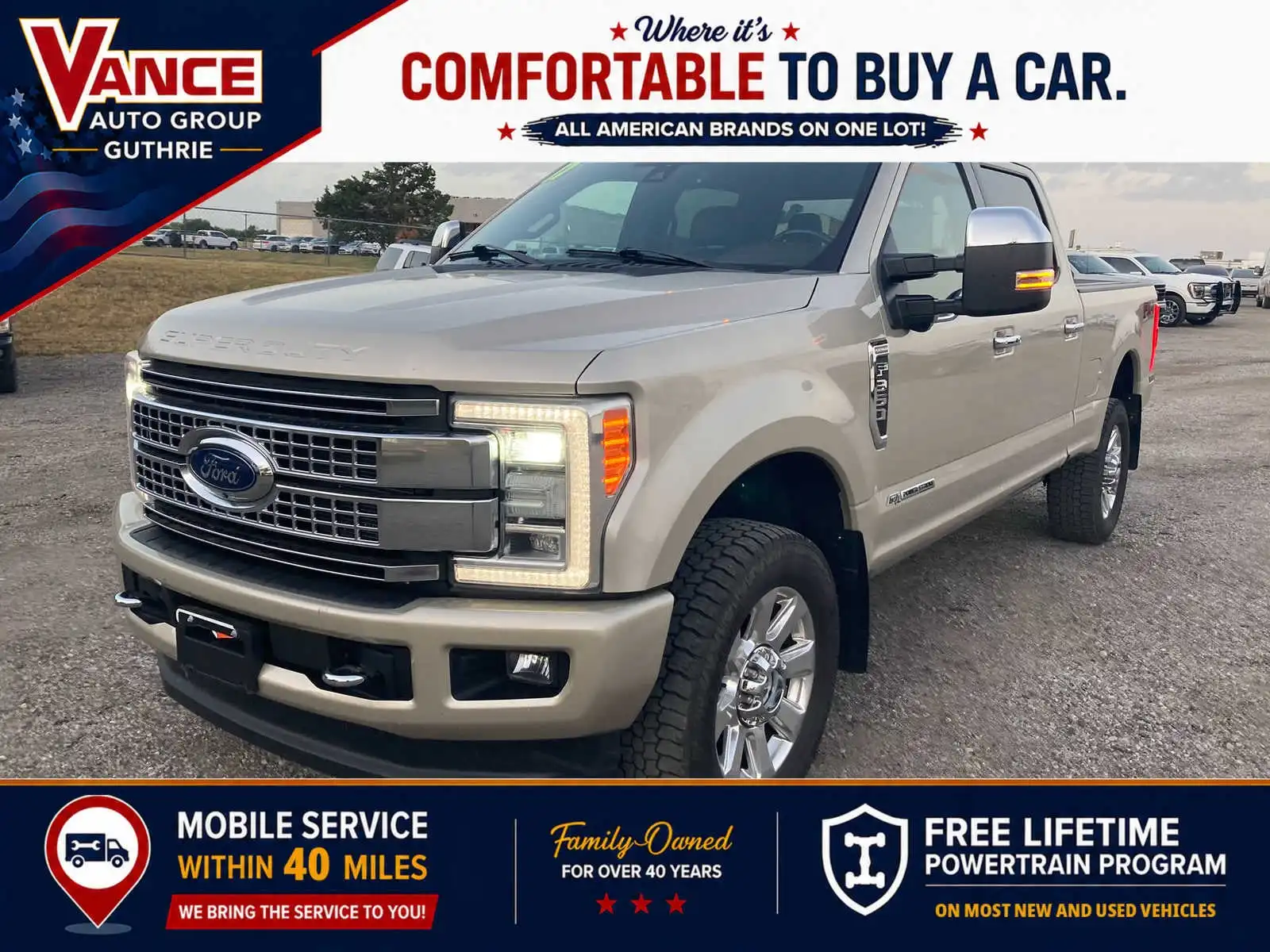2017 Ford F-350 Platinum 4WD Crew Cab SRW 6-1/2' Box's photo