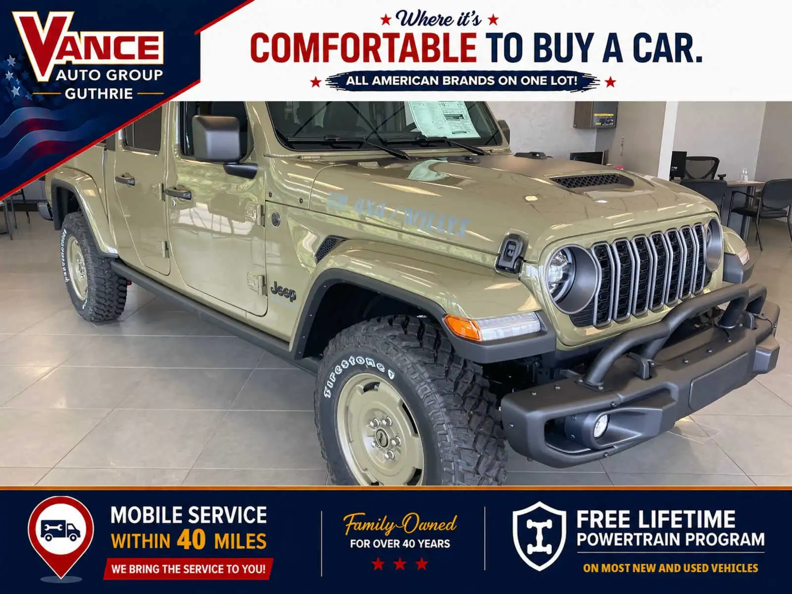 2026 Jeep Gladiator Willys 41 Auto's photo