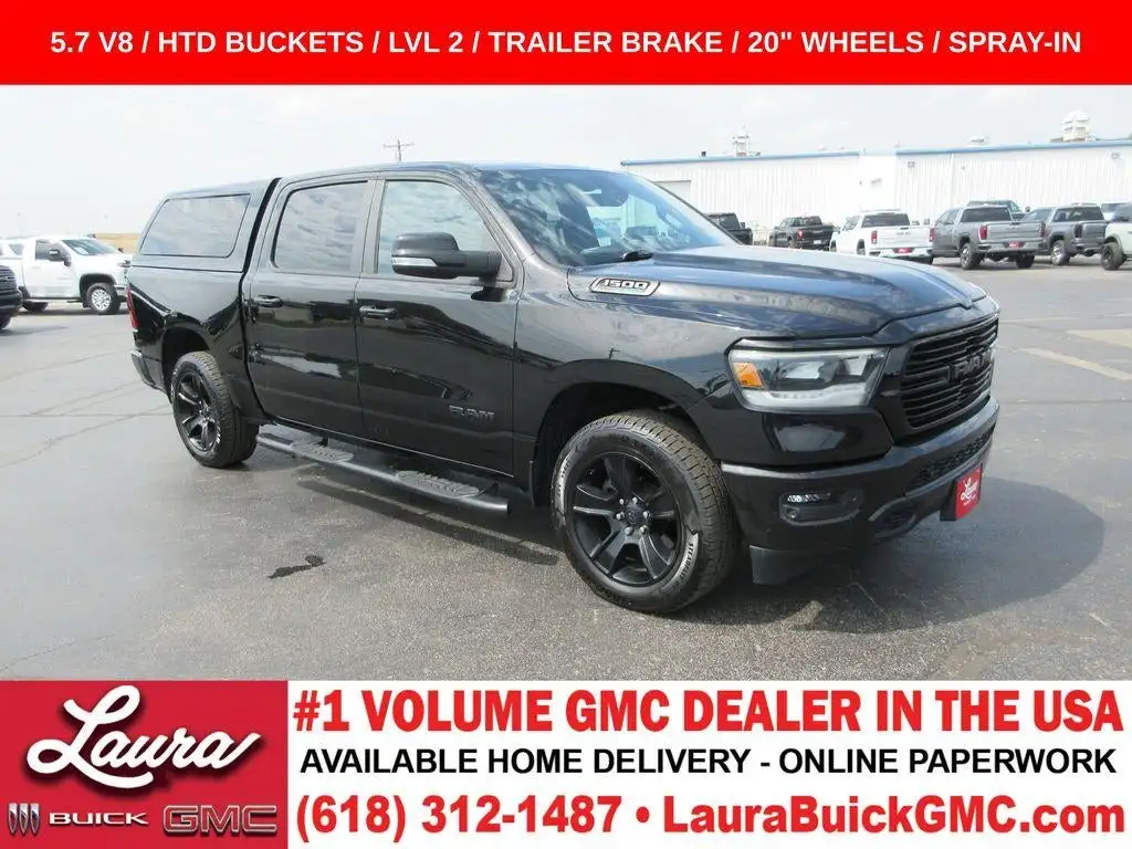 2021 RAM 1500 Big Horn/Lone Star 4x4 Crew Cab 5'7's photo