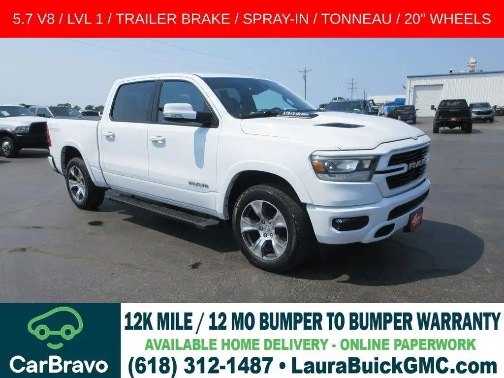 2022 RAM 1500 Laramie 4x4 Crew Cab 5'7's photo