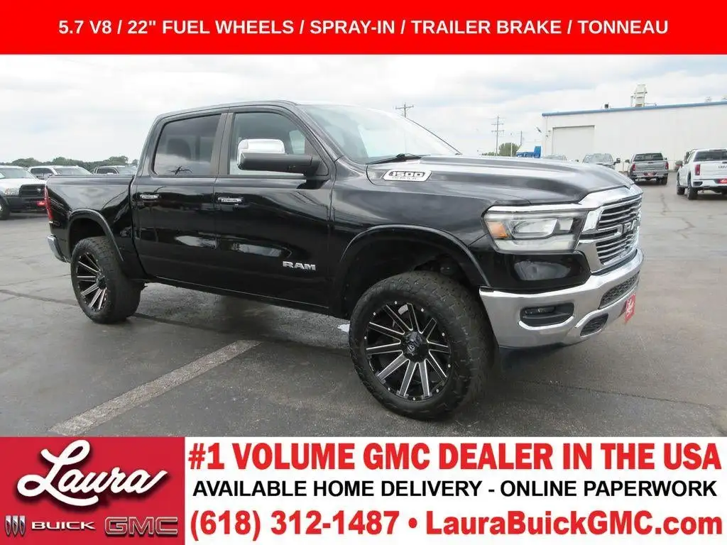 2020 RAM 1500 Laramie 4WD Crew Cab 5'7's photo