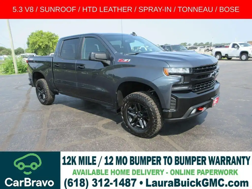 2021 Chevrolet Silverado 1500 LT Trail Boss 4X4 Crew Cab Short Box's photo