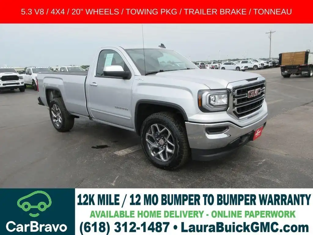 2018 GMC Sierra 4WD Regular Cab Long Box SLE's photo
