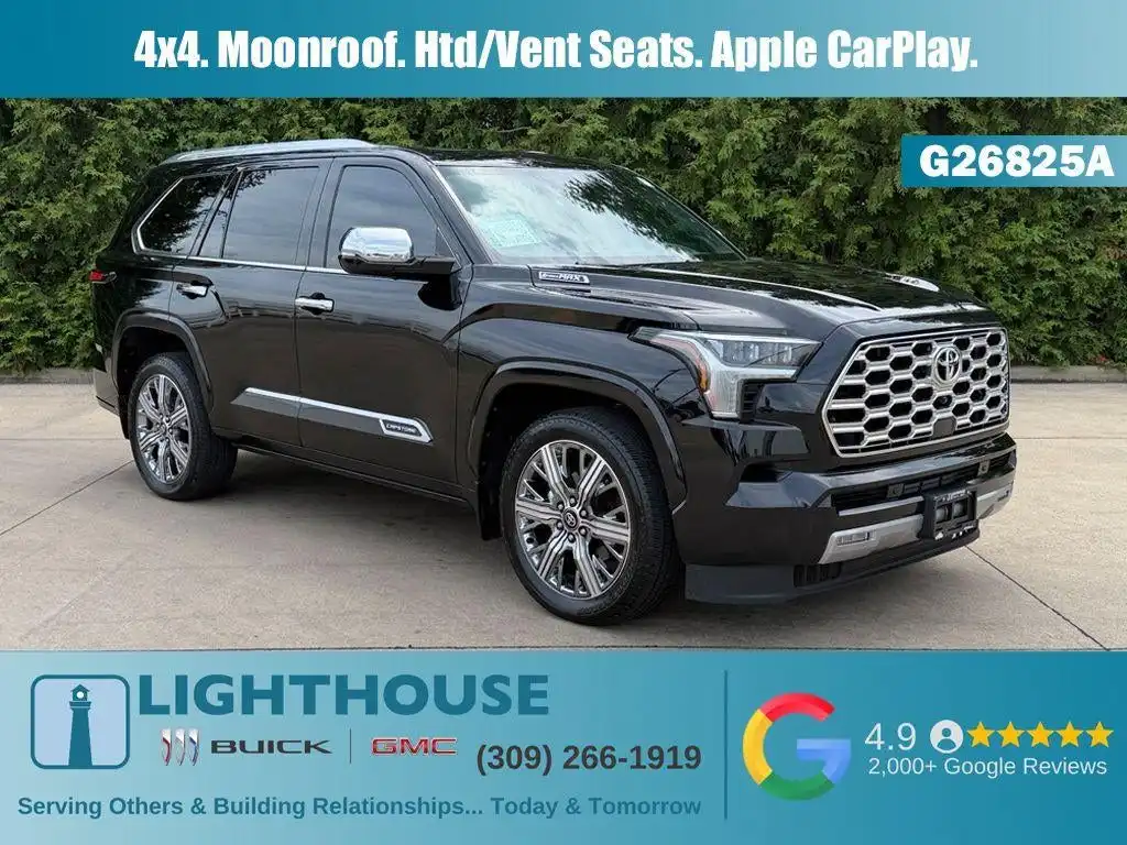 2025 Toyota Sequoia Capstone 4WD i-FORCE MAX Hybrid's photo