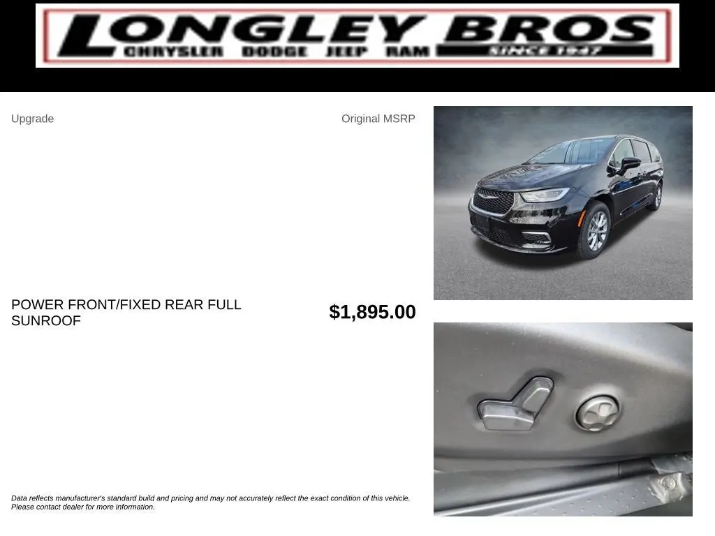 2026 Chrysler Pacifica Select AWD photo 4