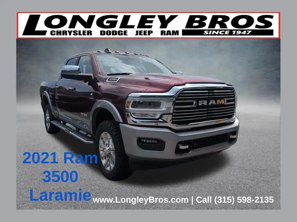2021 RAM 3500 Laramie 4X4 Crew Cab SWB's photo
