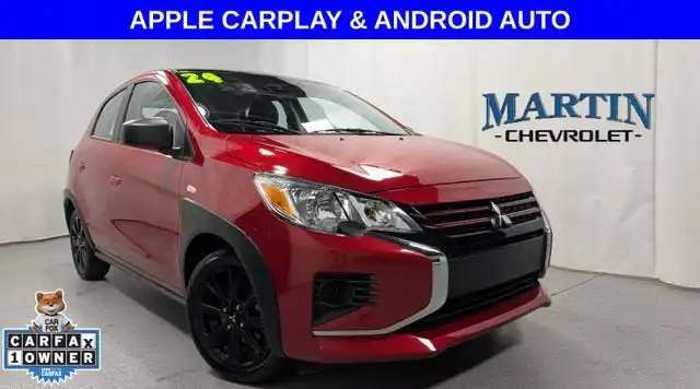 2024 Mitsubishi Mirage Black Edition CVT's photo