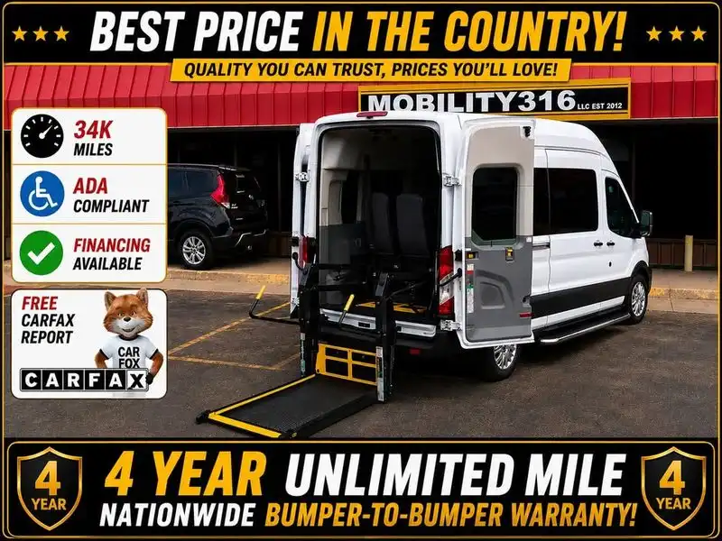 2017 Ford Transit 350 XL Wagon High Roof Pass Slide 148 WB's photo