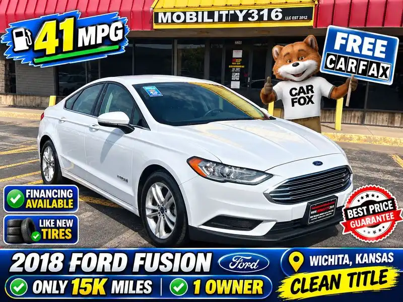 2018 Ford Fusion S FWD's photo